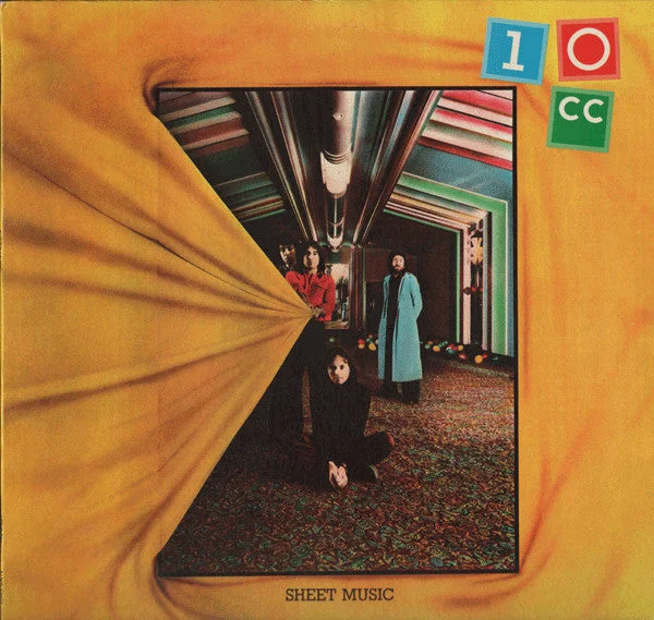10cc - Sheet Music (LP, Album, Wad) (Very Good Plus (VG+))