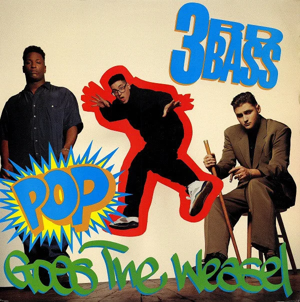 3rd Bass - Pop Goes The Weasel (12", Single) (1991) [Used Vinyl]