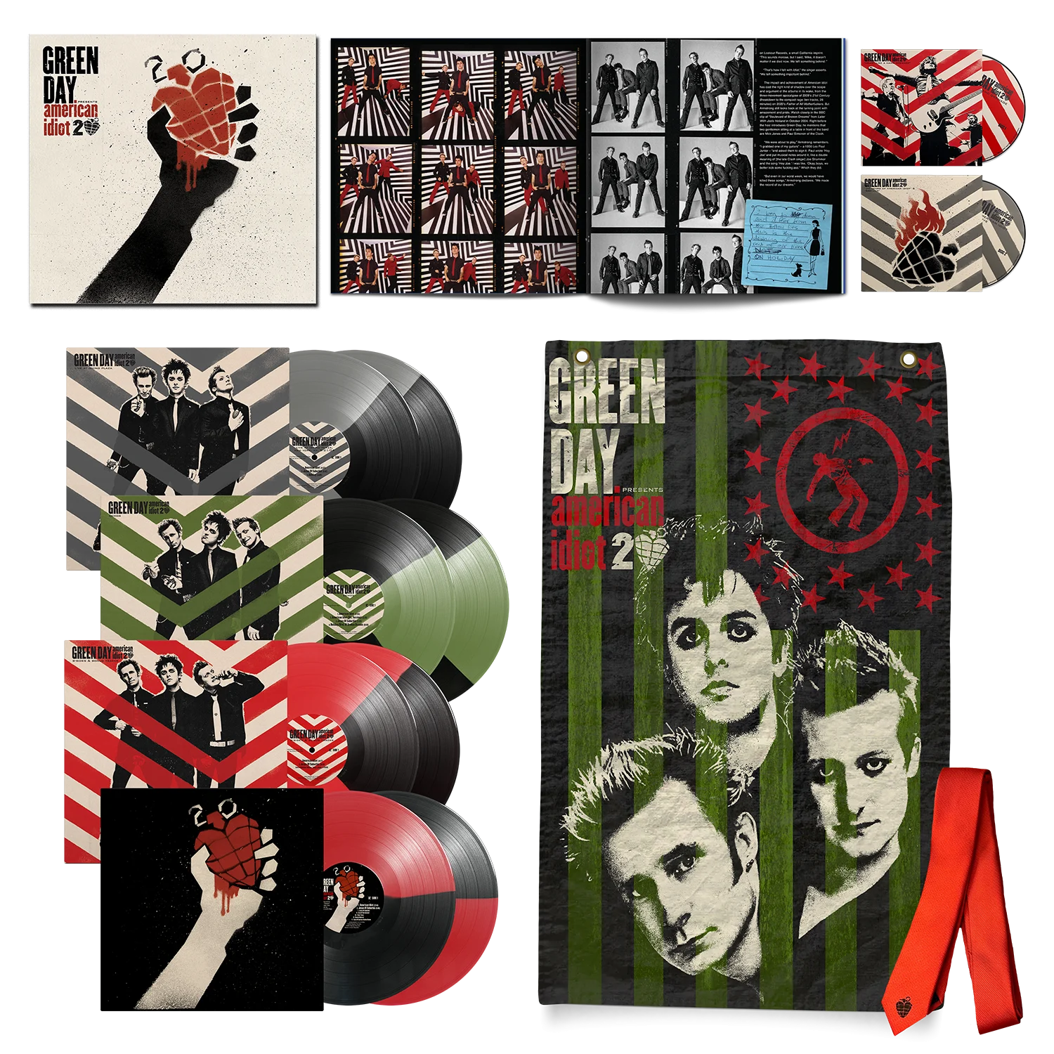 American Idiot (20th Anniversary Edition): Limited Super Deluxe Vinyl 8LP + Blu-Ray Box Set