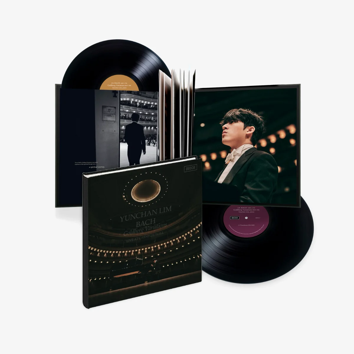 Bach: Goldberg Variations (Deluxe LP with Alt Cover & Hardback Book)