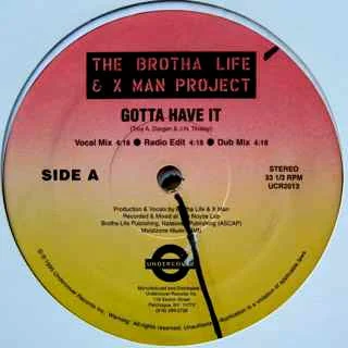 Brotha Life - Gotta Have It / Rise Up (12") (1995) [Used Vinyl]
