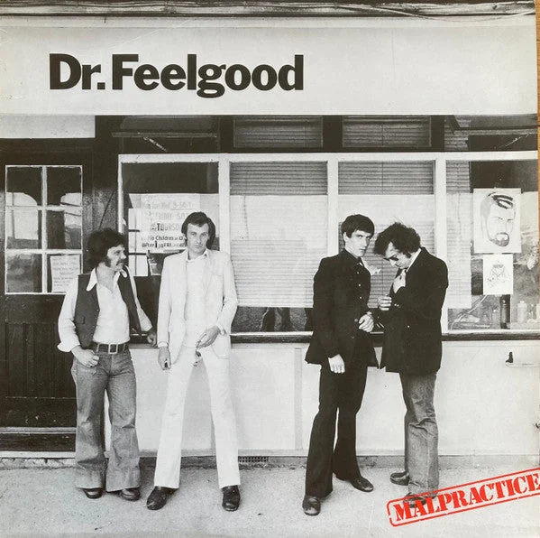 Dr. Feelgood - Malpractice (LP, Album) (Good Plus (G+))
