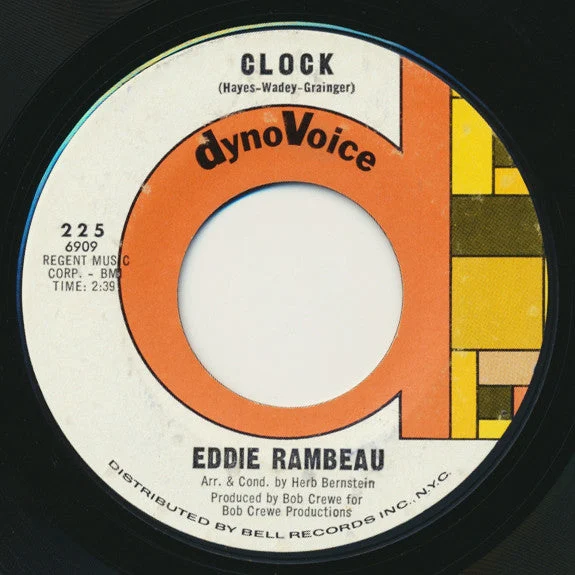 Eddie Rambeau - Clock / If I Were You (7", Single) (Very Good (VG))