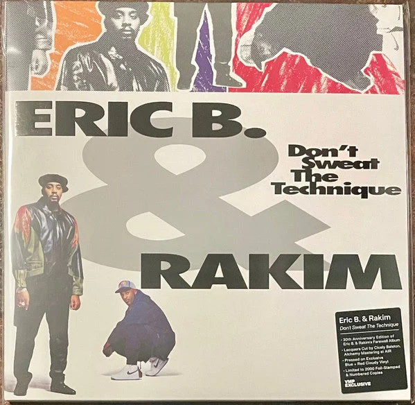 Eric B. & Rakim - Don't Sweat The Technique (LP, Blu + LP, Red + Album, Club, Ltd, Num, RE, RM) (2023) [Used Vinyl]