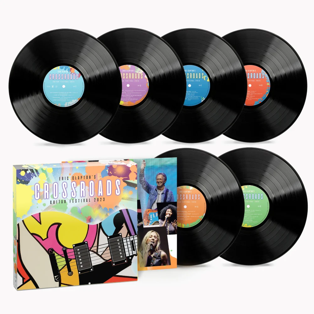 Eric Clapton's Crossroads Guitar Festival 2023: 6LP Vinyl Box Set