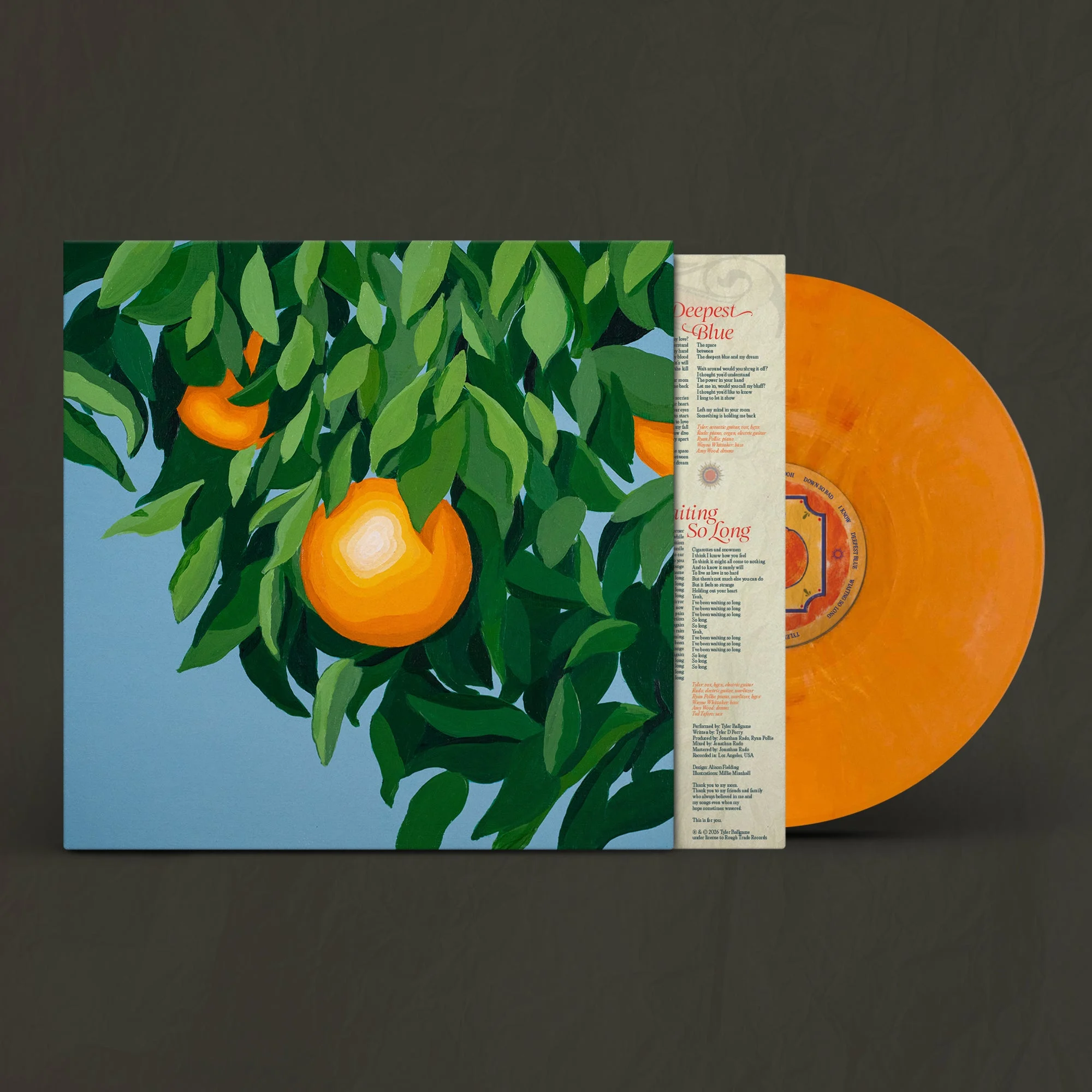 For The First Time, Again: Orange Marble Vinyl LP