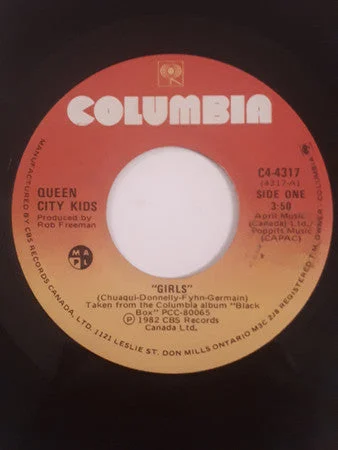 Queen City Kids - Girls (7", Single) (Very Good (VG))