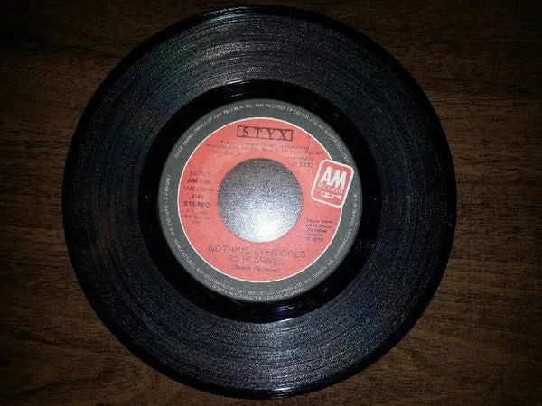Styx - Nothing Ever Goes As Planned (7", Single) (Very Good (VG))
